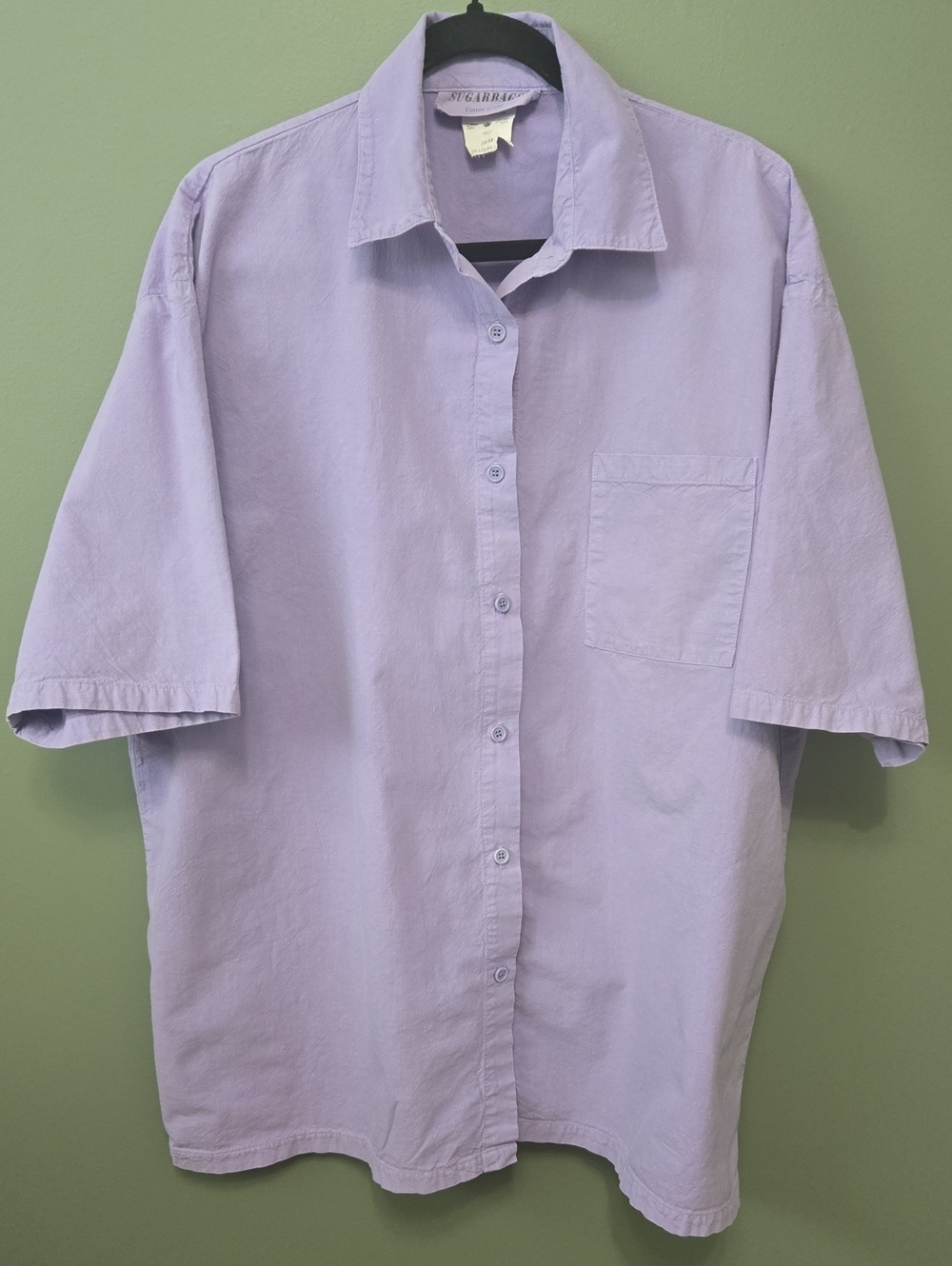 Vintage Cotton Ginny Plus Sugarbag Shirt Sz M